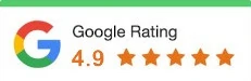 Google Rating 4.9 Stars