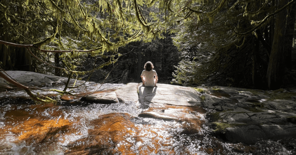 Linwood House's waterfall trail