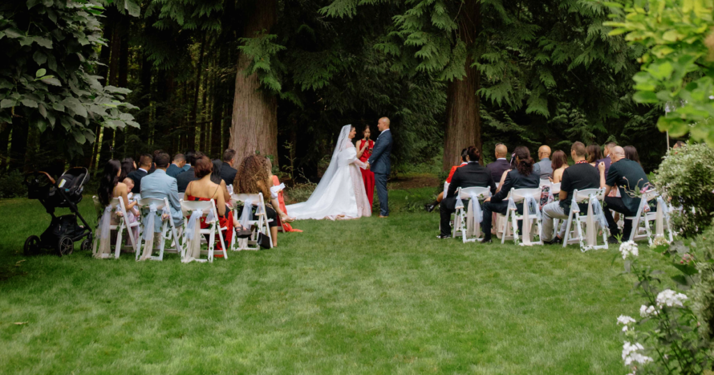 Wedding at Linwood House